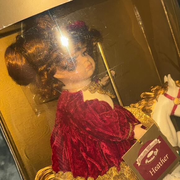 Collectible Memories Genuine Porcelain Doll Heather Limited Collector's Edition - Picture 6 of 7